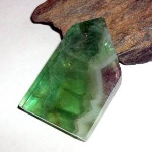 Fluorite Gemstone Slab from earthegy